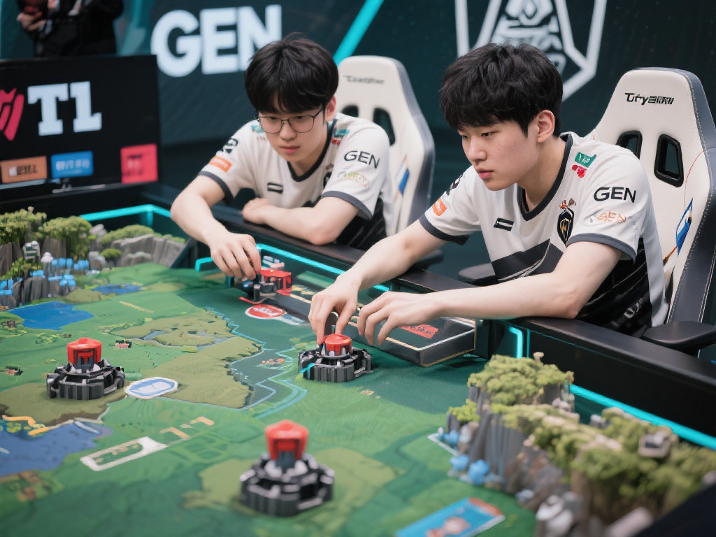 Cryin直播谈T1表现:GEN赢HLE实属幸运 此外,T1的视野布置策略堪称标杆,他们注